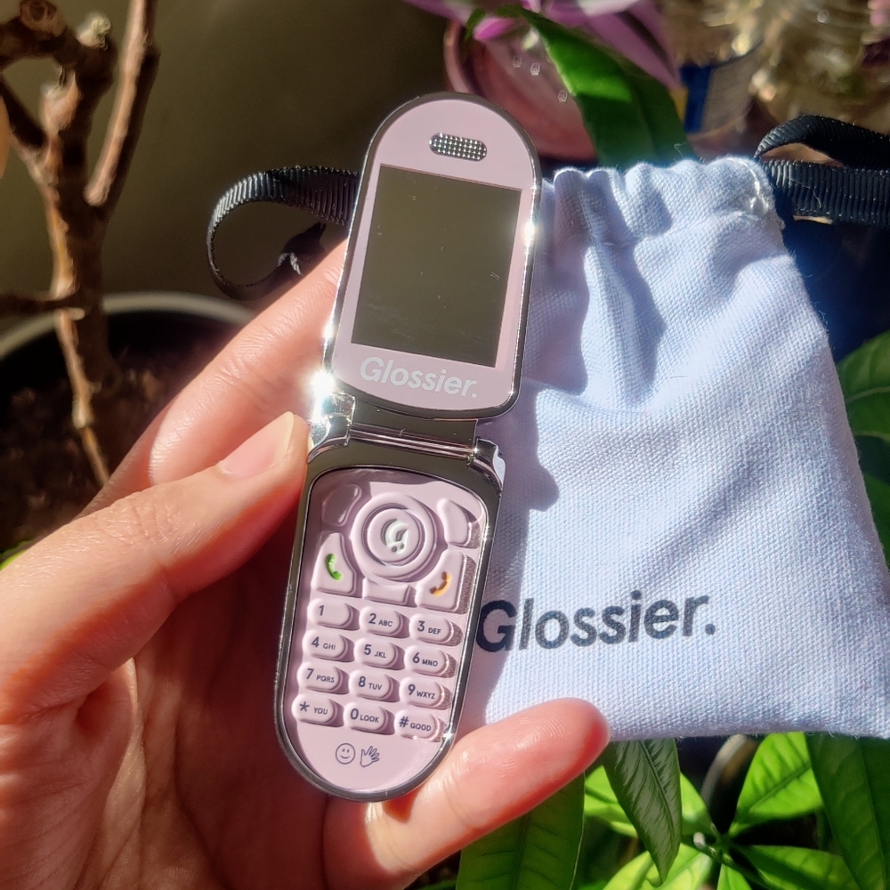 Glossier LA Exclusive Keychain